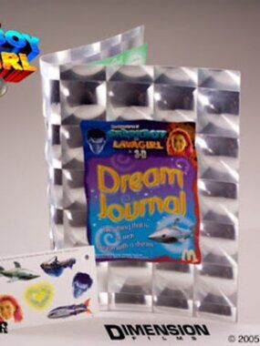 2005 Shark Boy And Lava Girl 3D, Journal, Mint In The Package!!!